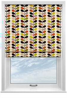 Orla Kiely Multi Stem, Tomato - Roman Blind